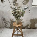 Oak tripod stool