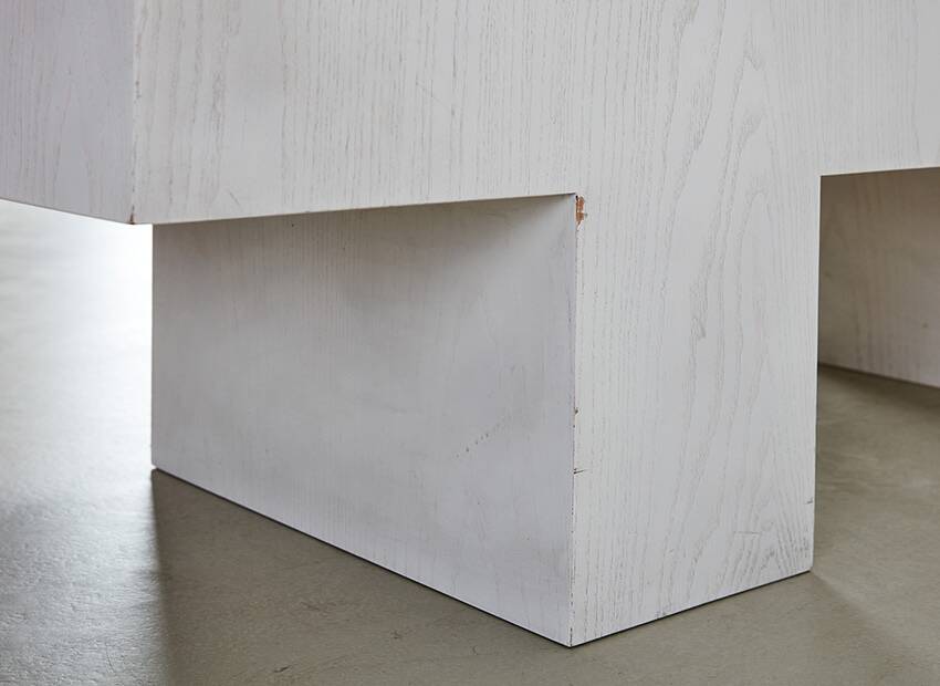 Very rare Izmir Bench by Aldo Cibic for Standard Milano Italy 1992