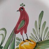 Set of 3 vintage Sainte-Radegonde earthenware plates