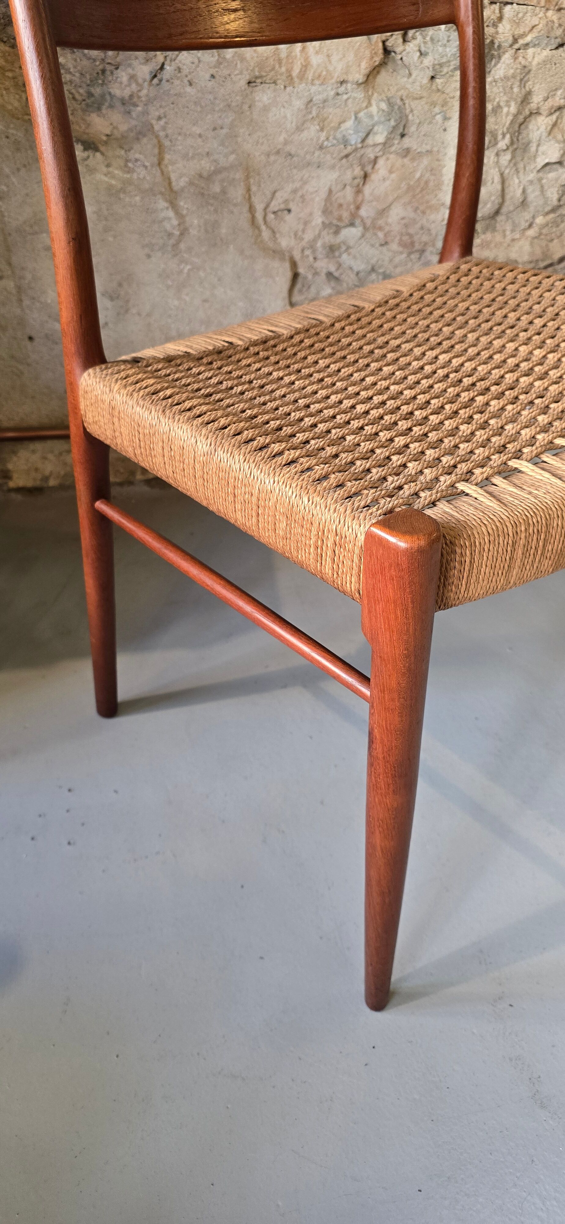 Arne Wahl Iversen - Pair of chairs GS-70 Ed. Glyngore Stolefabrik 1960 DK