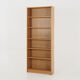 Bookcase with oak veneer scandinavian design from the 70s
