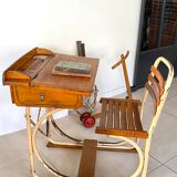 Vintage school desk
