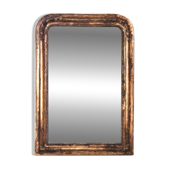 Louis-Philippe gilded mirror "Bertile"