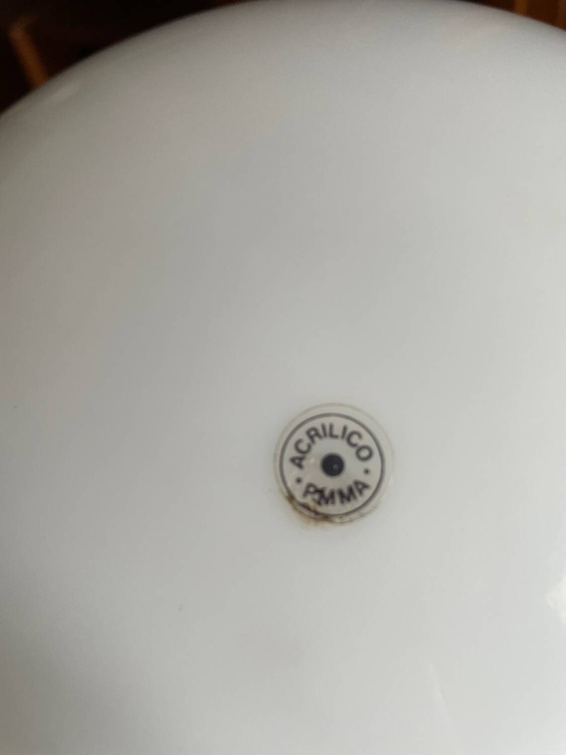 Acrilico PMMA floor lamp 1970