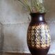 German ceramic vase from manufacturs "Jasba" 60s west Germany