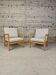 Paire de fauteuils vintage 