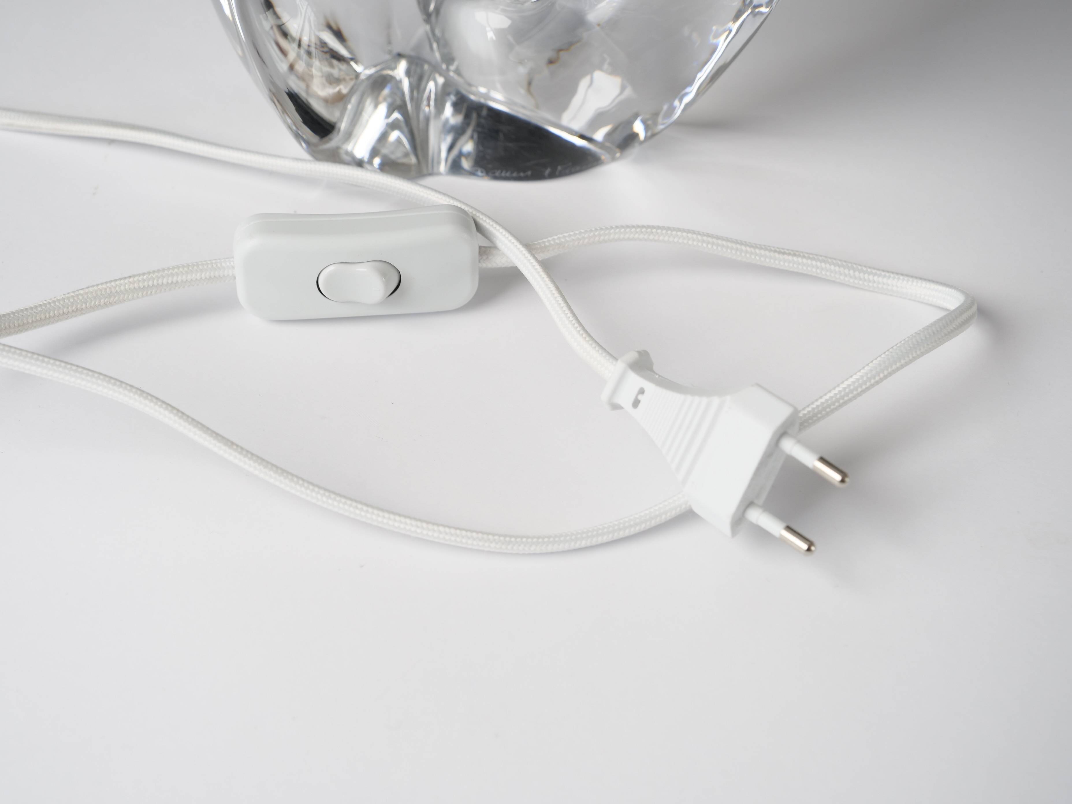 Crystal bedside lamp from daum france