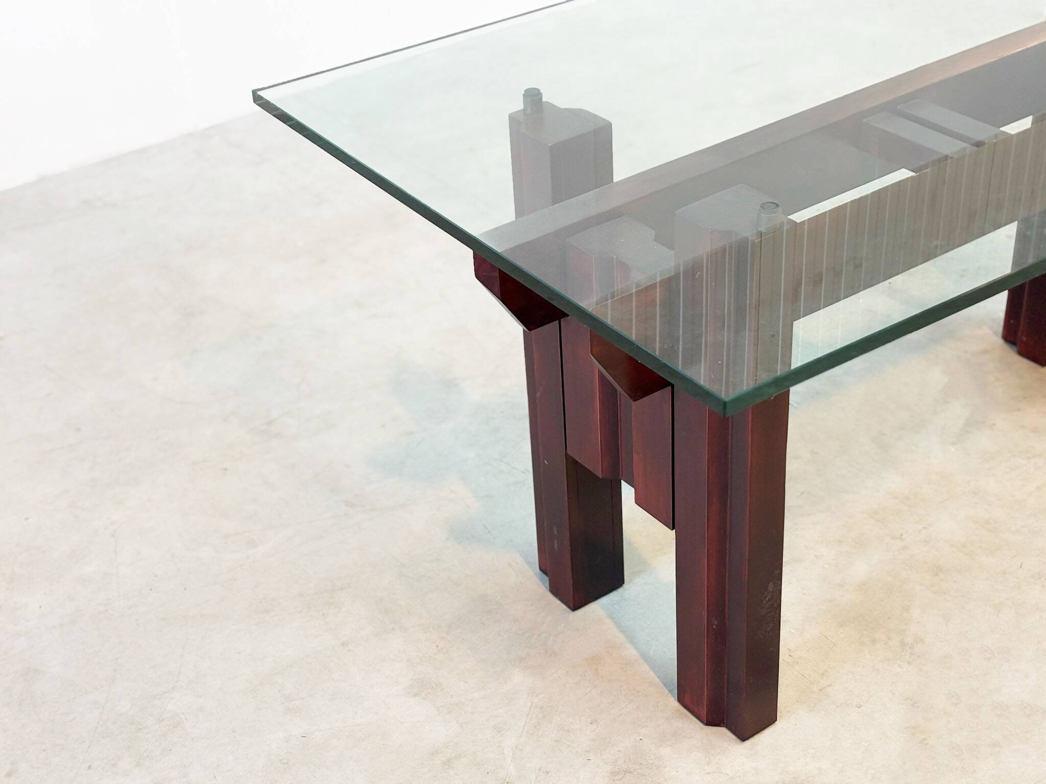 Dining table "Cangrande" by Franco Poli for Bernini