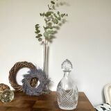 Ancienne carafe en cristal d’arques