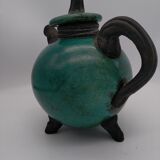 Théière "Citrouille " raku