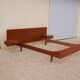 Scandinavian teak bed