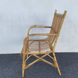 Rattan armchair