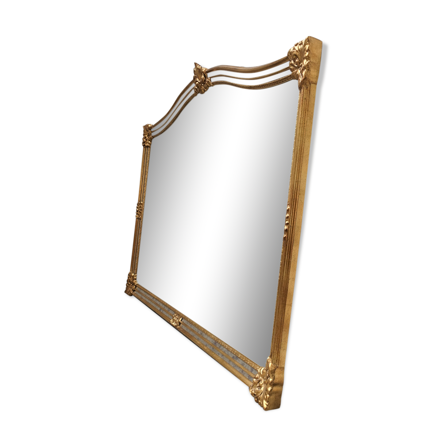 Vintage gilded Deknudt mirror