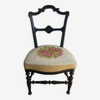 Napoleon III period bedroom chair