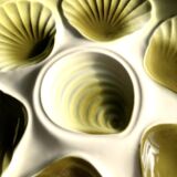 6 oyster / shellfish plates Moulin des Loups