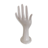 Hand ringed white ceramic 70