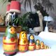 Set of 8 vintage matryoshkas