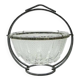AGT Sugar Bowl, mid-century modern, transparent glass