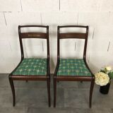 Paire de chaises anciennes