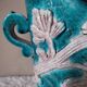 Baroque ceramic vase