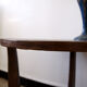 Table d'appoint en bois ancienne