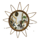 Rattan sun mirror, 1960s