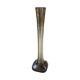 Amber glass flower holder