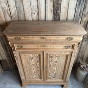 Grand Louis-Philippe buffet in pitch pine (renovated)