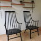 Pair of armchairs "Grandezza" Lena Larsson of the 1960s