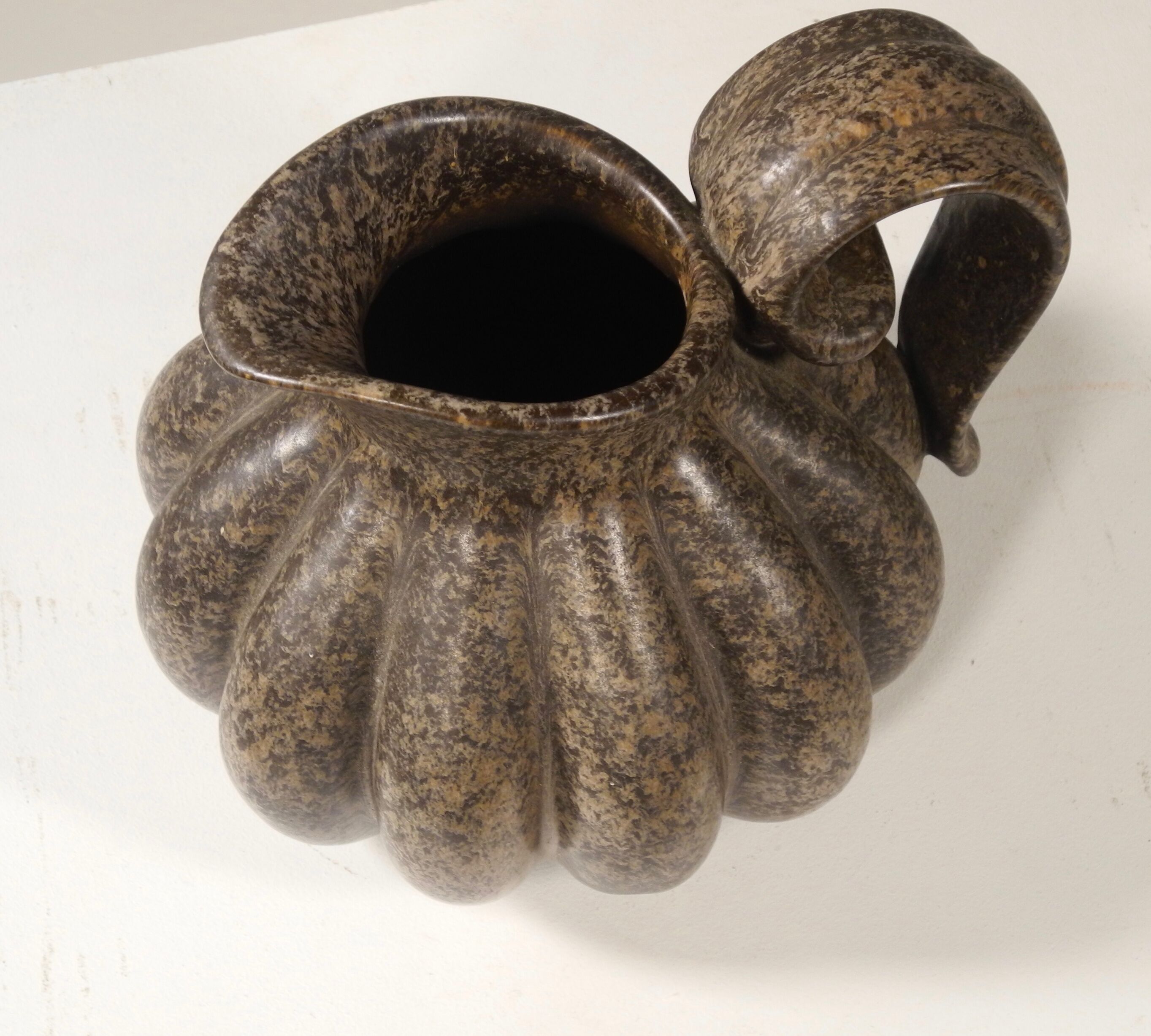 Ceramic jug by Michael Andersen, Denmark 1940's