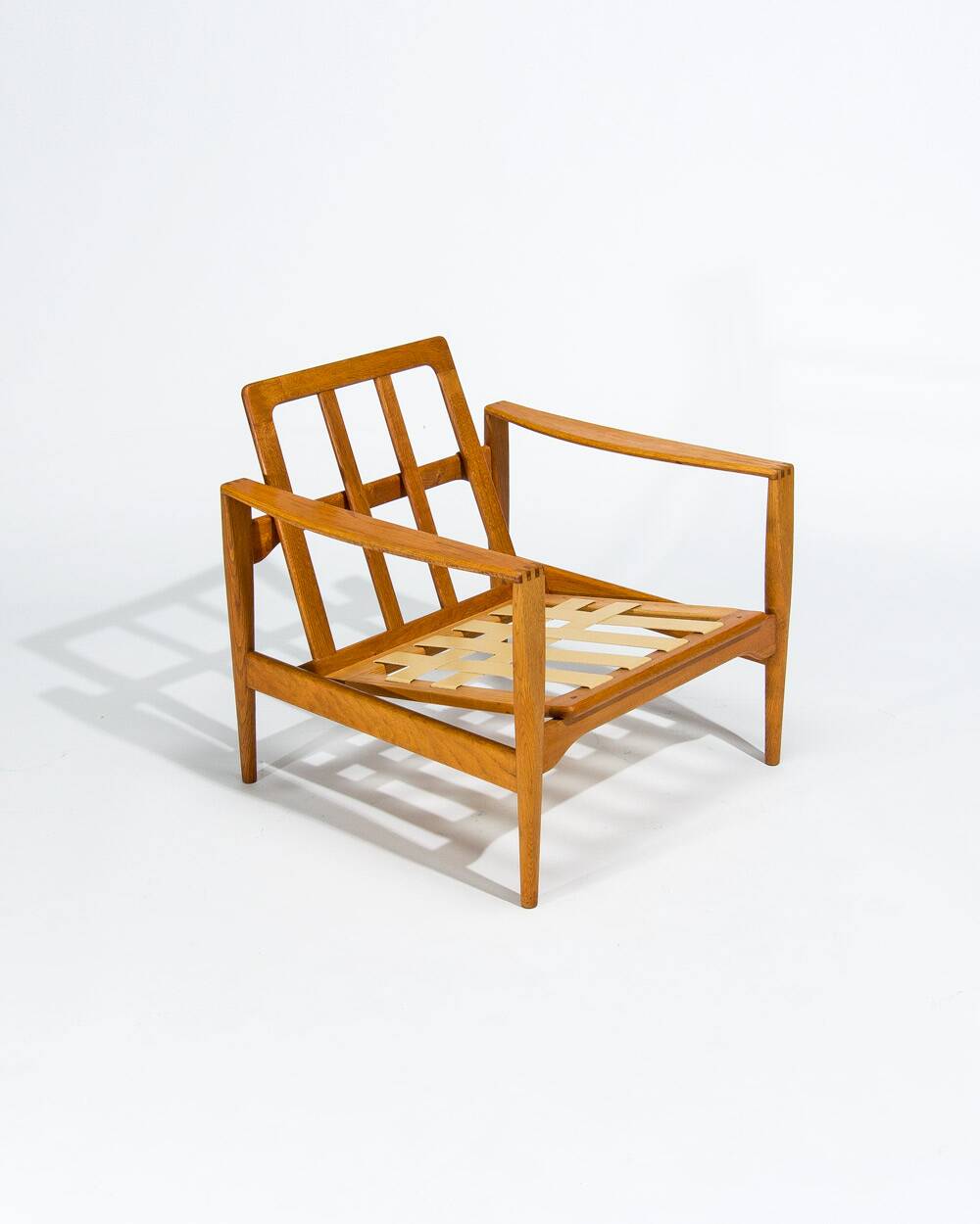 Mid Century Lounge Chairs in Oak by Niels Koefoed, Danish 1950's