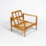 Mid Century Lounge Chairs in Oak by Niels Koefoed, Danish 1950's
