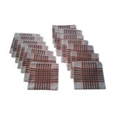 14 napkins. "Basque" decorations vintage