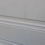 Communication door h216.5x87cm old paneled, molded