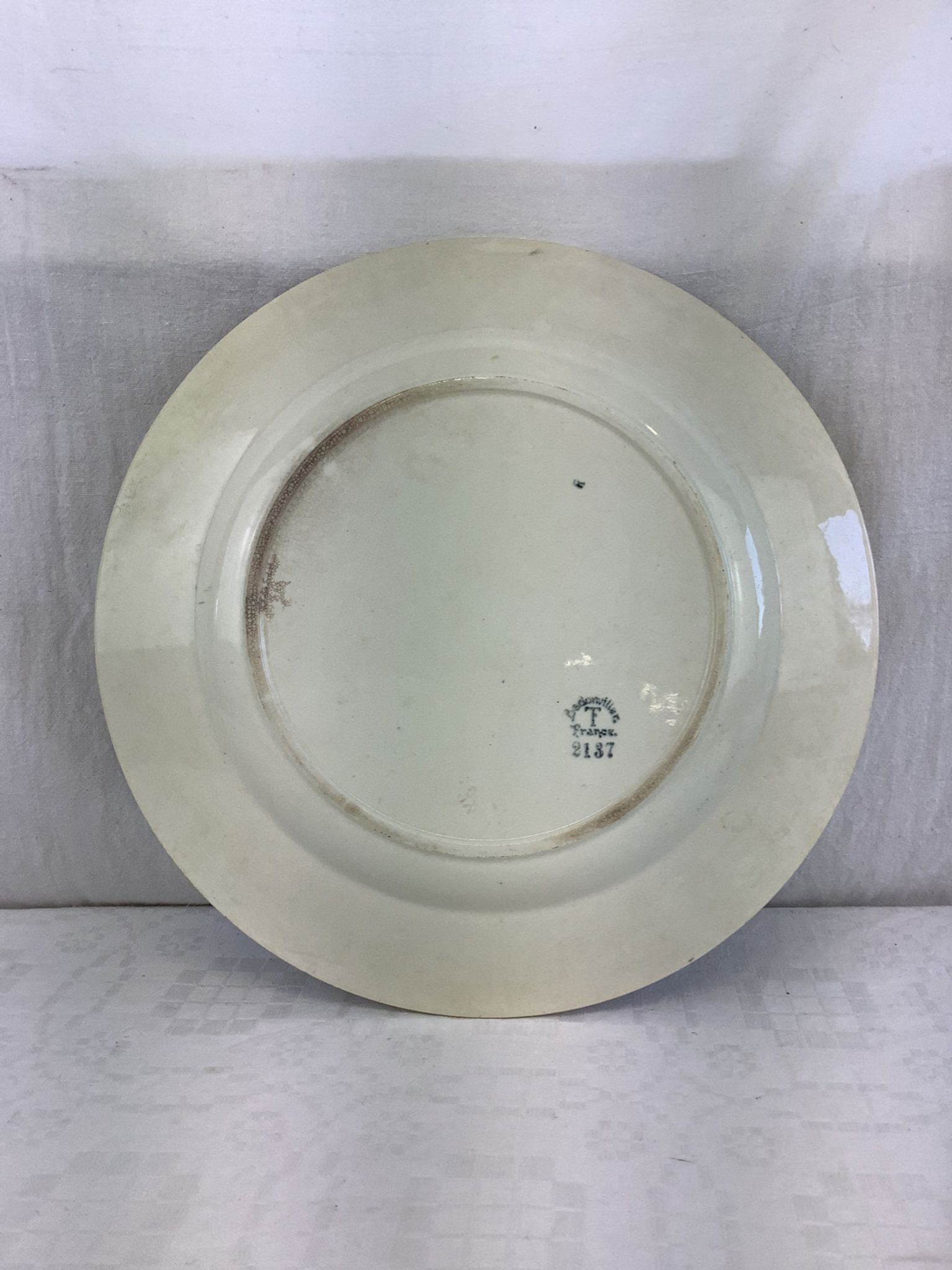 Vintage dish made in France Badonviller