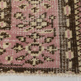 Hand-made vintage rug 303x206cm