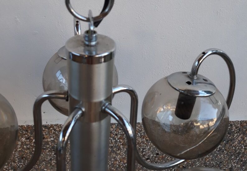 “Space Age” pendant light - 1970s