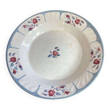Shallow serving dish, Digoin, Sarreguemines