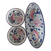 Assiettes peint main