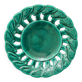 Coupe en barbotine forêt Art Deco début 1900