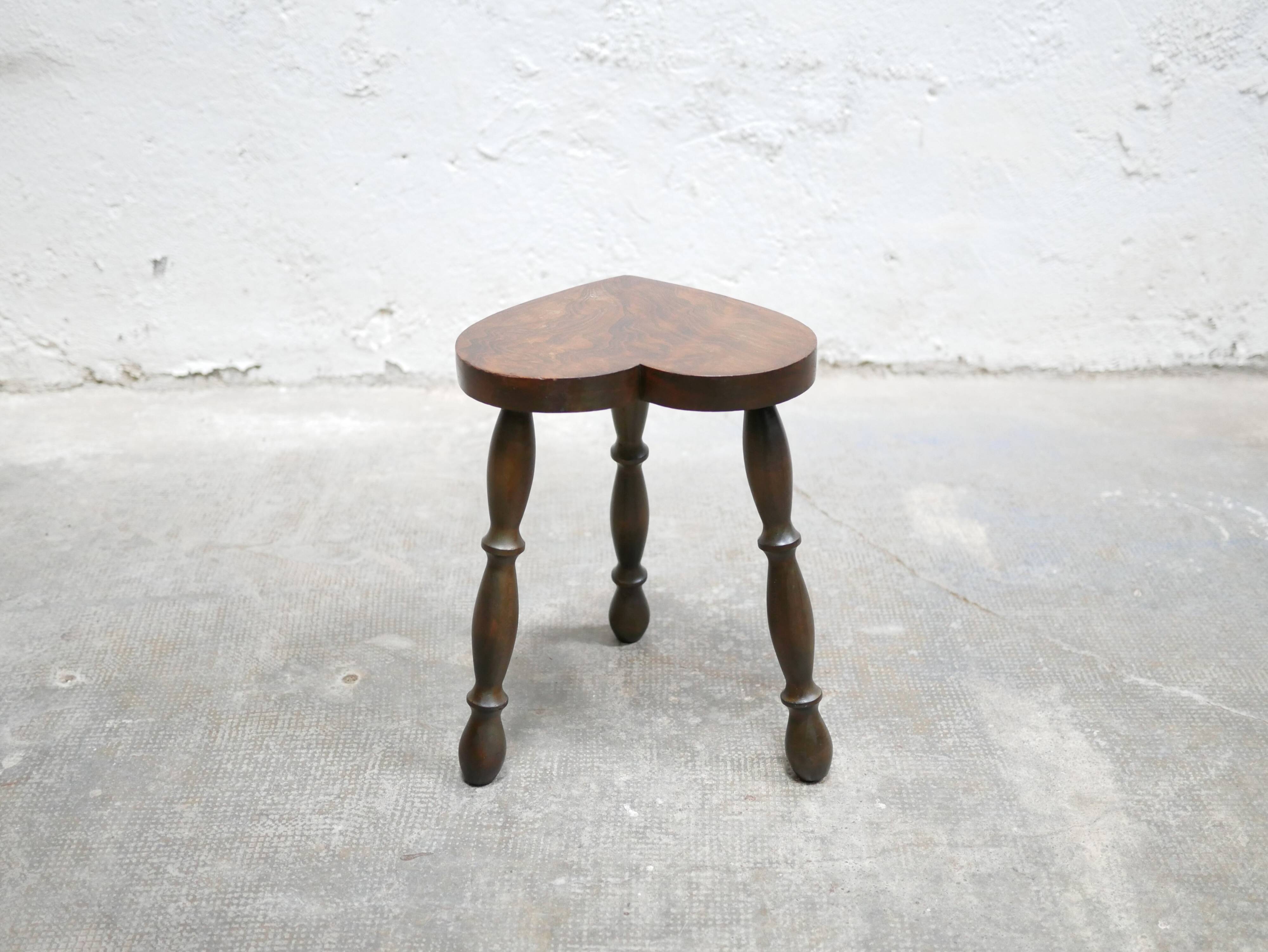Vintage wooden stool