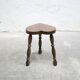 Tabouret vintage en bois