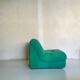 70s velvet armchair Roche Bobois