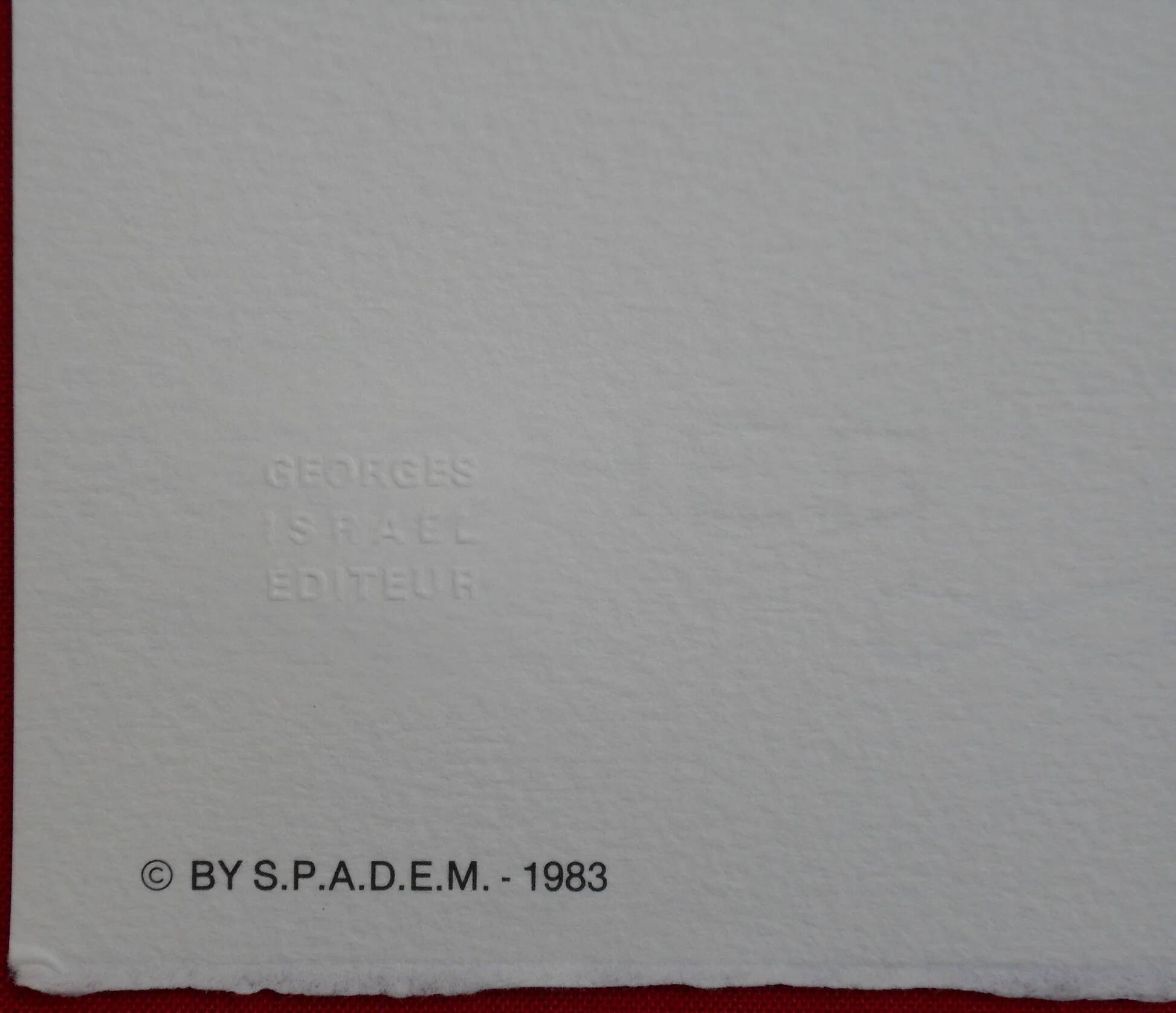 Salvador Dali: Horses, Saint George - Signed lithograph