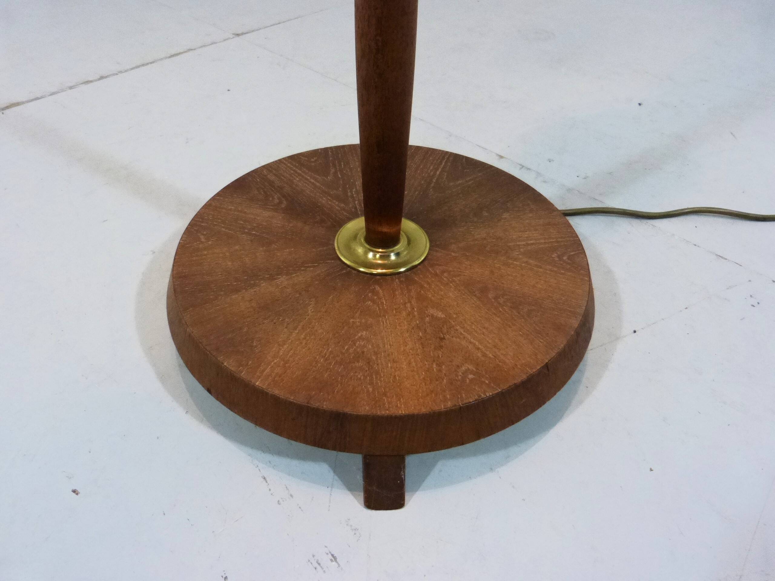 Teak floor lamp Denmark 1960’s