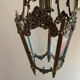 Bronze lantern chandelier