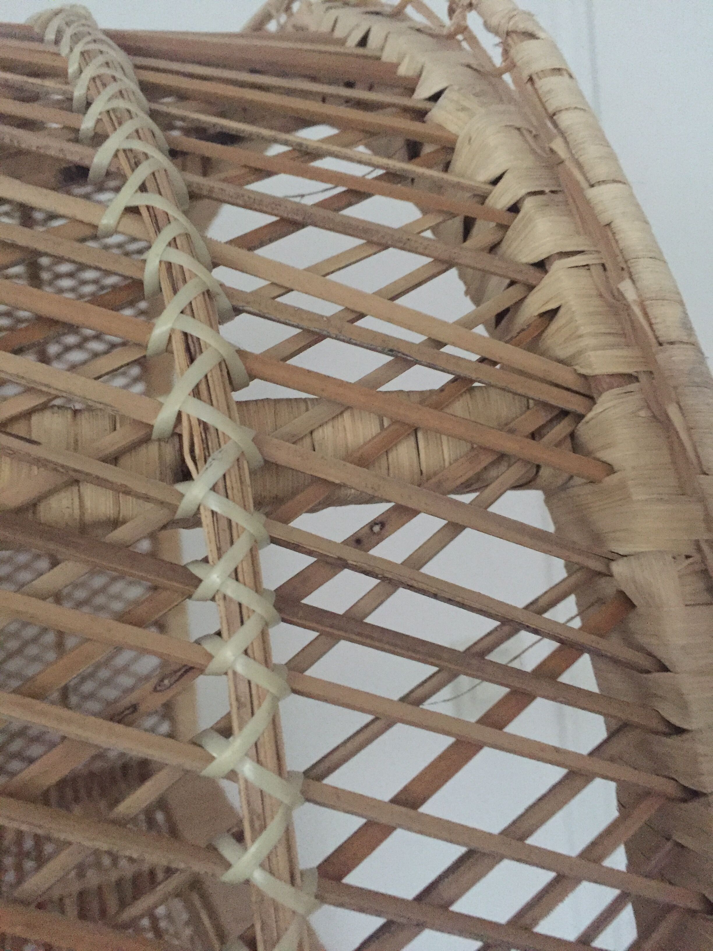 Wicker shelf