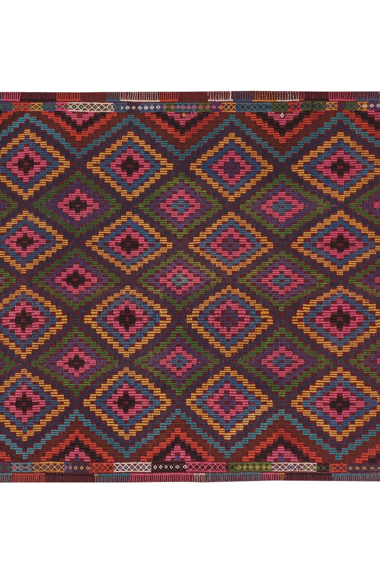 Vintage Turkish kilim, handwoven, 173x263 cm.