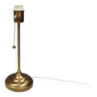 Gold-colored table lamp, Danish from the 1980-90s