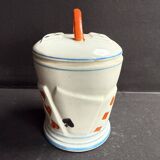 Tobacco pot – Polychrome porcelain